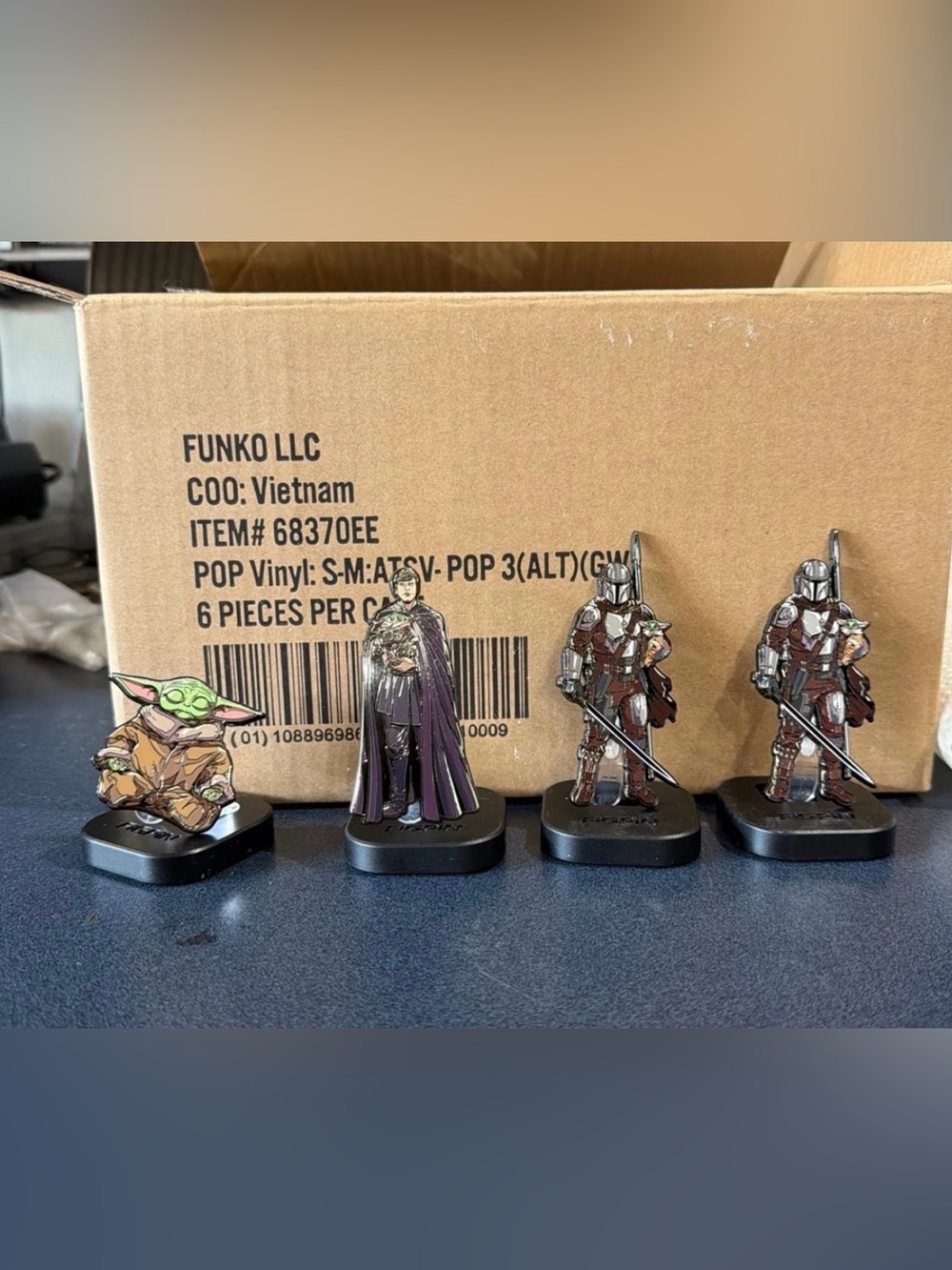 StarWars Fig Pins Quest: The Mandolorian Random Bundle